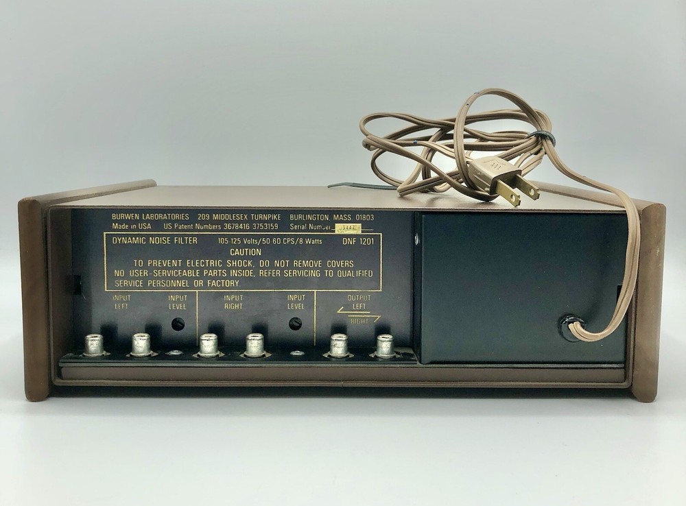 1970s Burwen DNF 1201 Dynamic Noise Filter /b