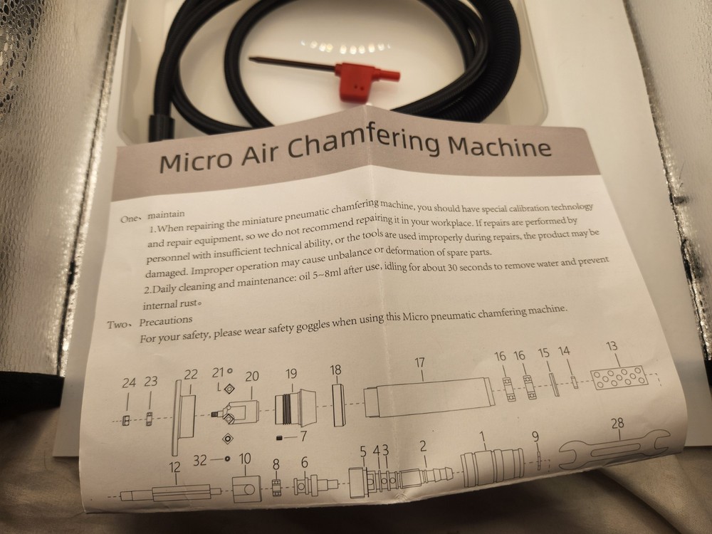 Aocke Micro Air Chamfering Machine