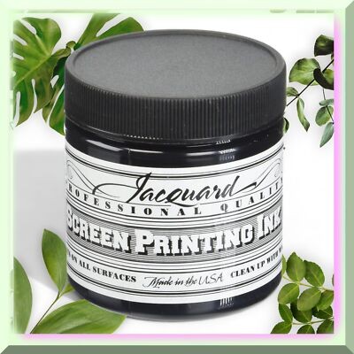 Blackout Ink for Screen Printing, 4oz Jar