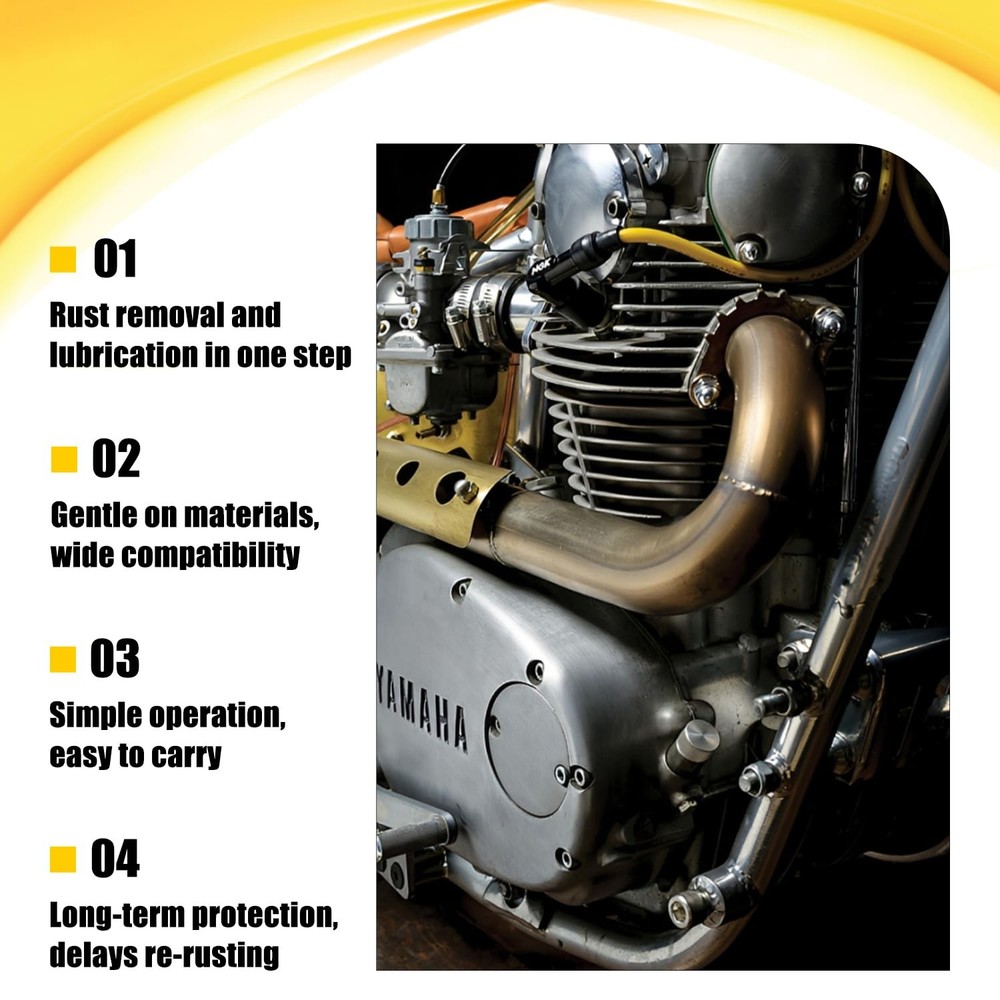 Anti-Rust Lubricant Spray & Rust Removerm, Multi-Purpose Rust...