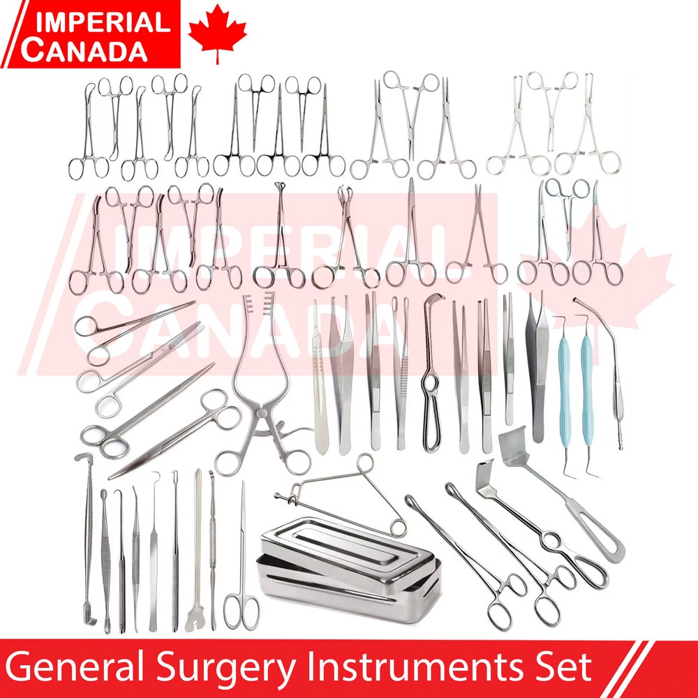 General Surgery Instruments Set For Surgery Set Medical Instruments 65 DS-2350