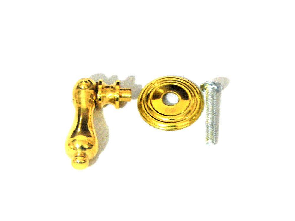 Drawer Pulls Vintage Teardrop Brass Door Vanity