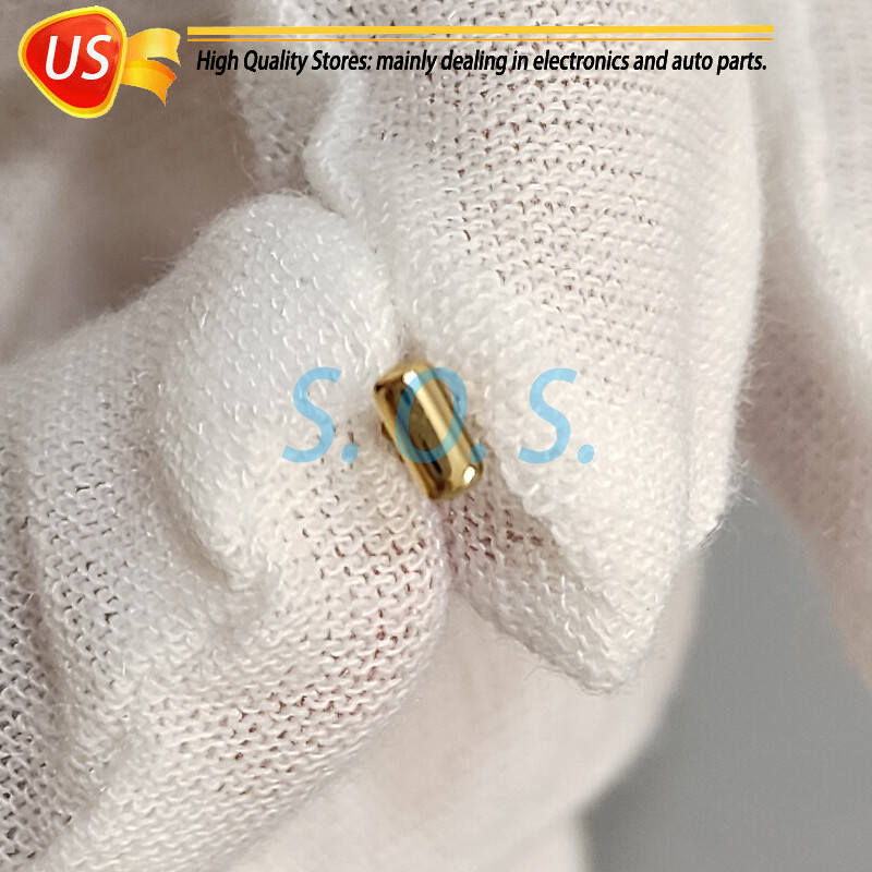 2Pcs Curved Rectangle Screw&Bolt Replacement For C ar tier Eyeglasses Frame Gold
