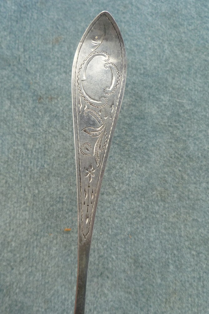 Antique Norwegian Spoon 830S Silver EB Norway
