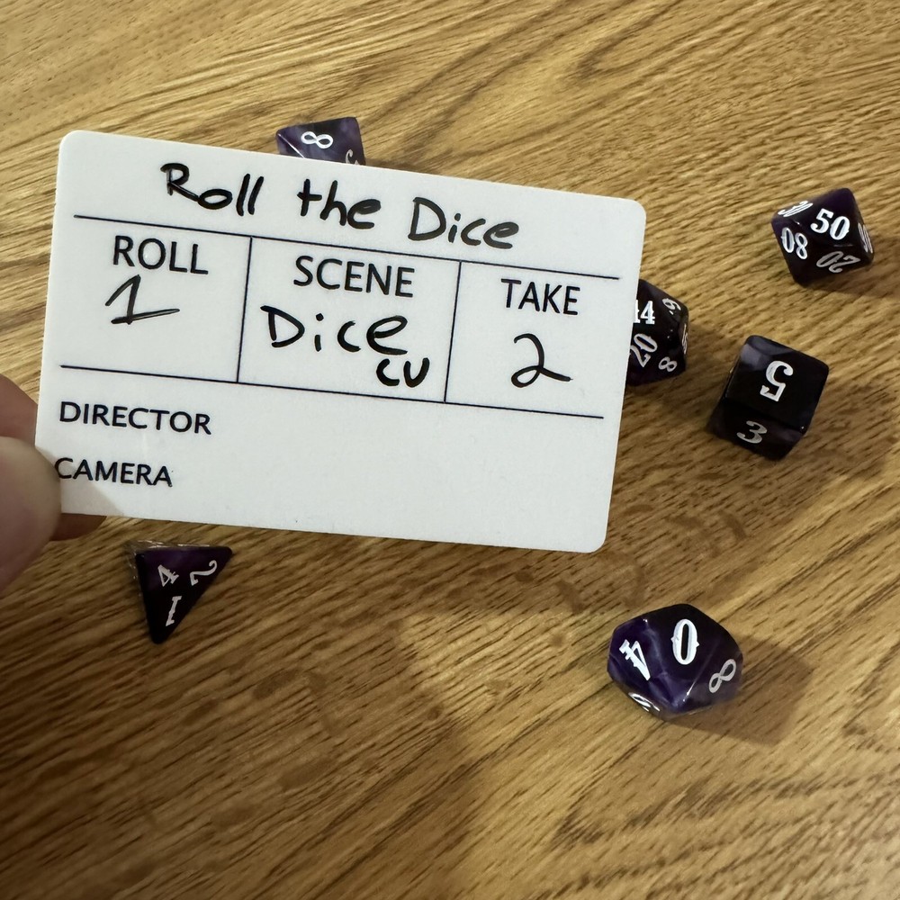 Insert Slate For Video Production | Mini Slate | Macro Micro Slate
