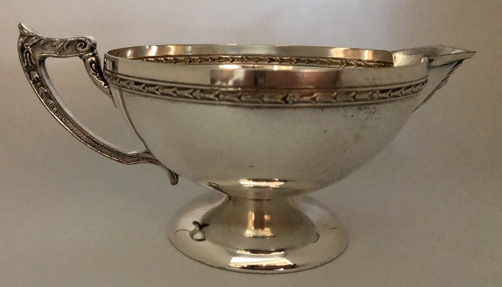 Antique Benedict 1921 Silverplate Creamer E.P.N.S.B.M.M.