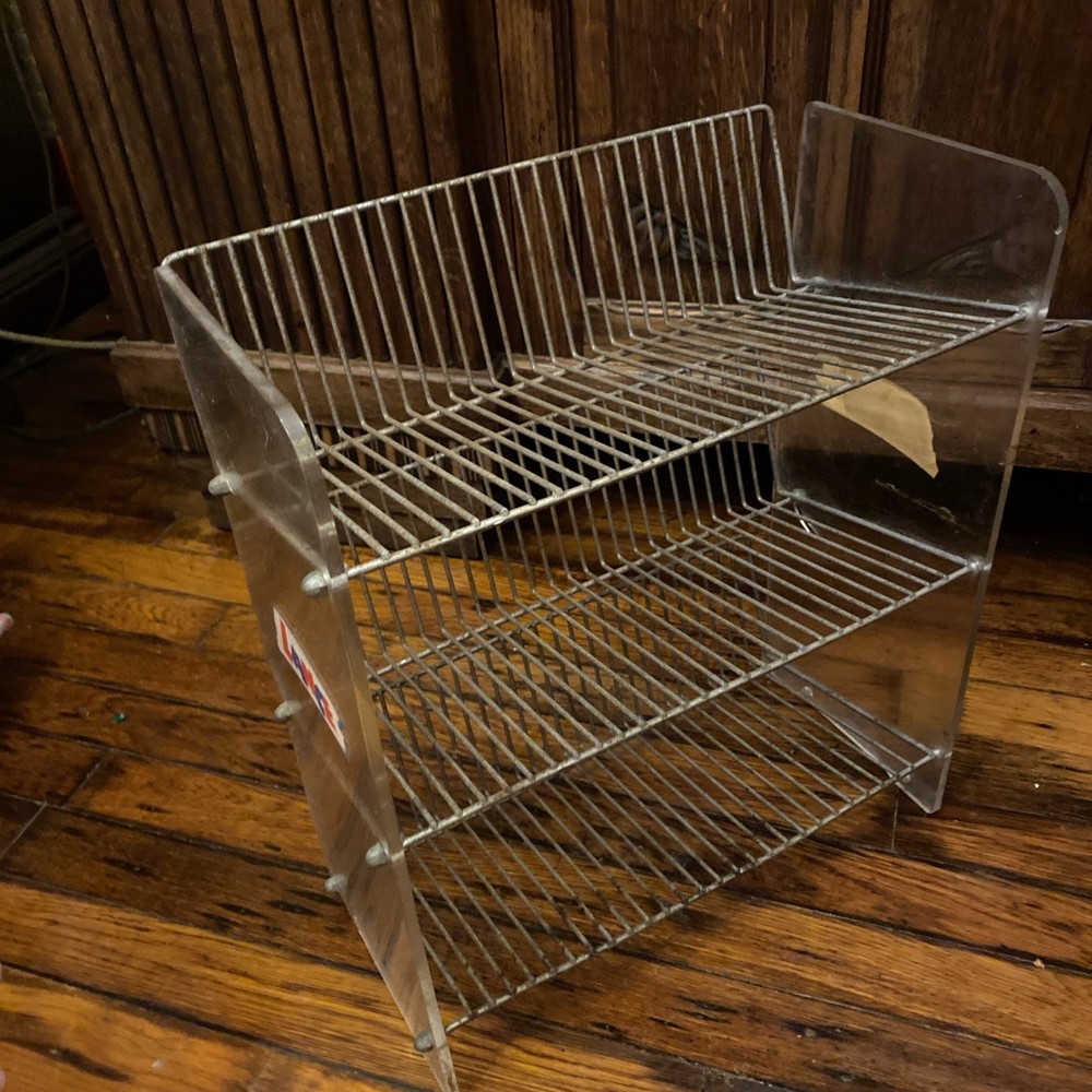 Vintage Lance Snacks Wire Display Rack 8x15x17"