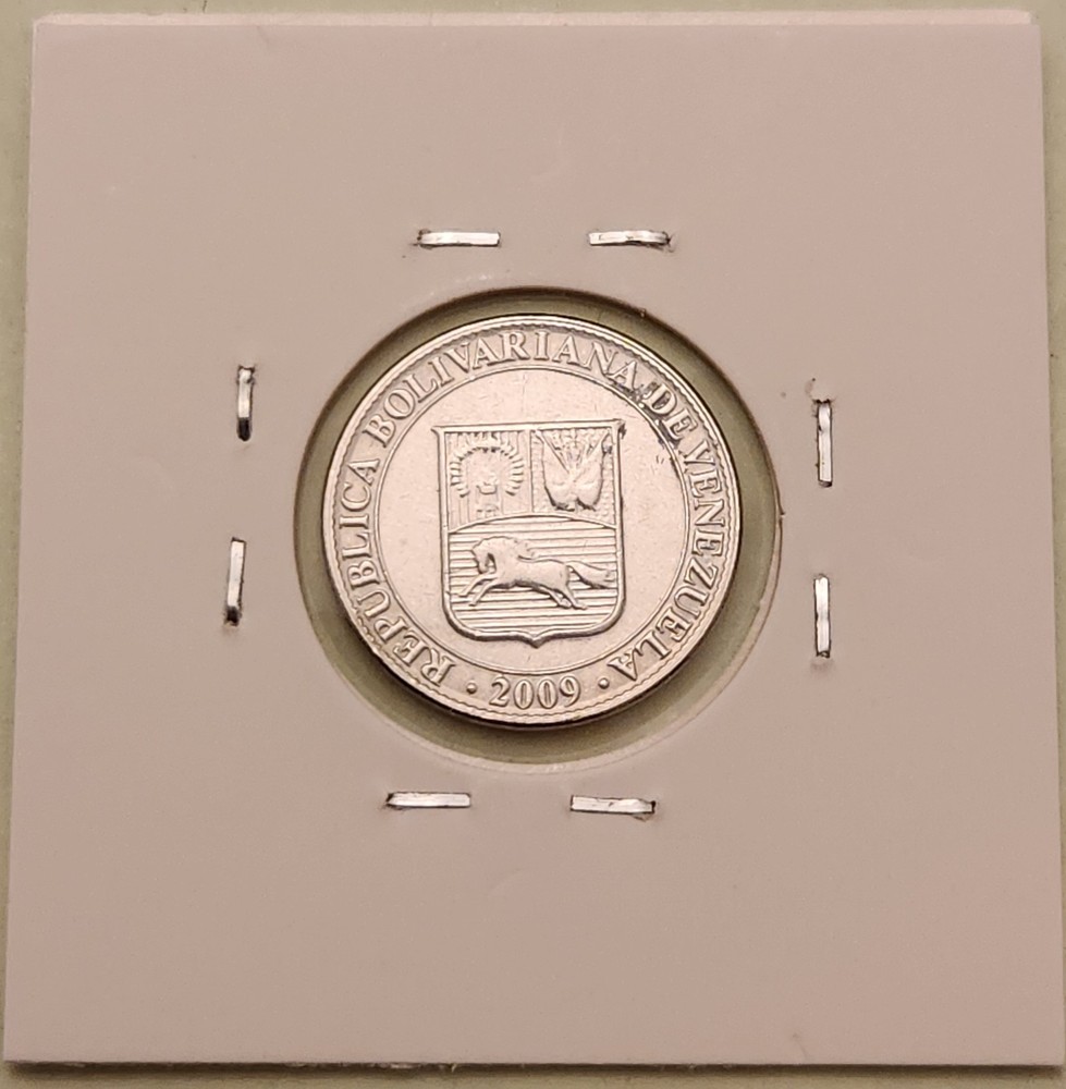 Venezuela coin, 25 Centimos, 2009