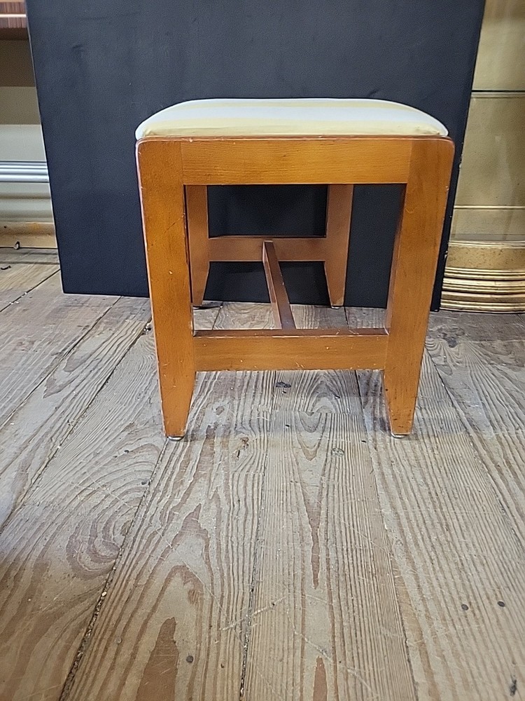 Vintage Vanity Bench Stool