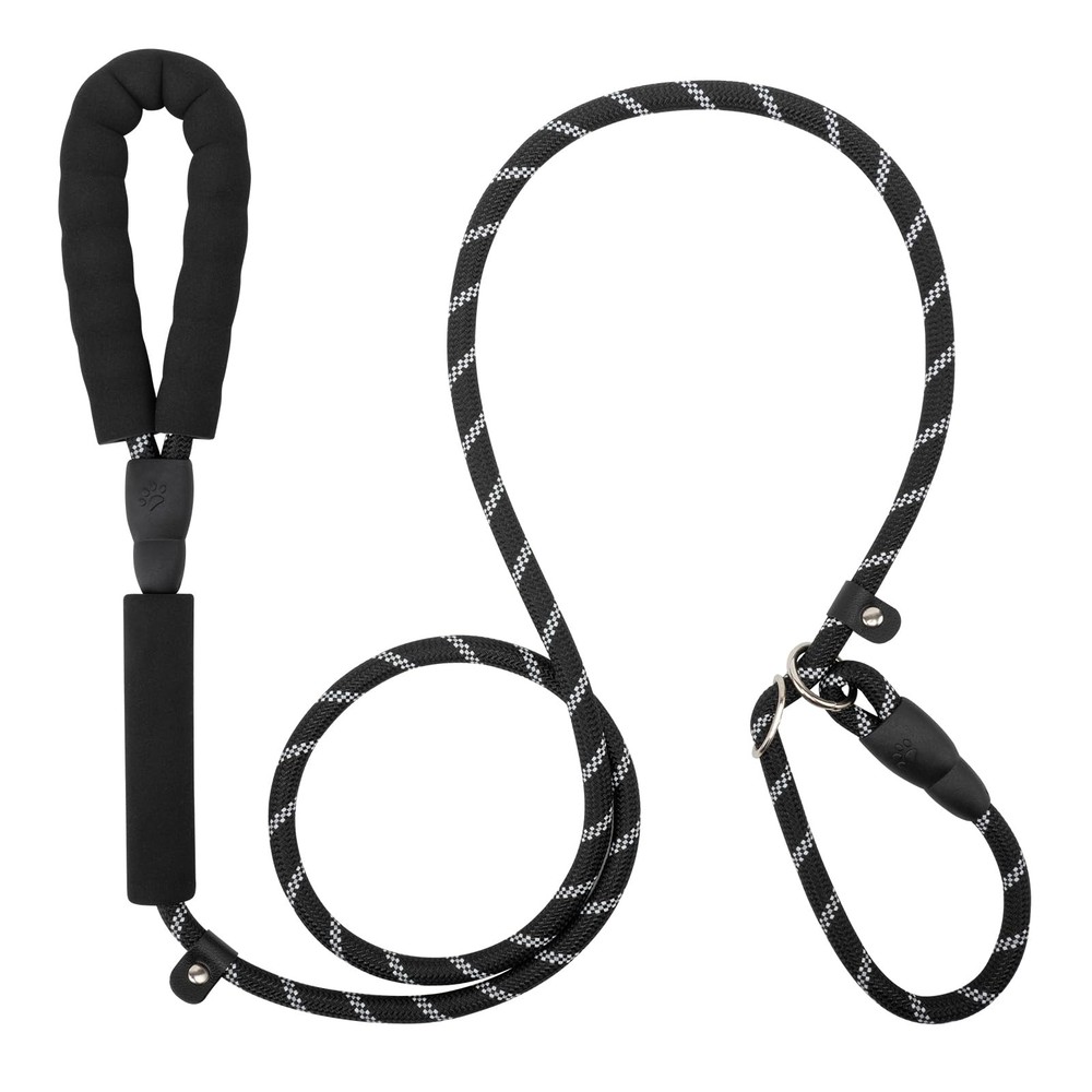 Amrules Dog Leash 6 FT with Comfortable Padded Handle, Training Loop Leash wi...
