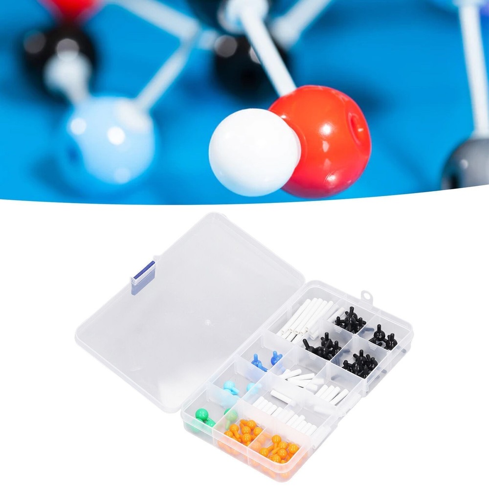 Chemistry Molecular Model Kit Vibrant Color 3D Educational Micro Molecular