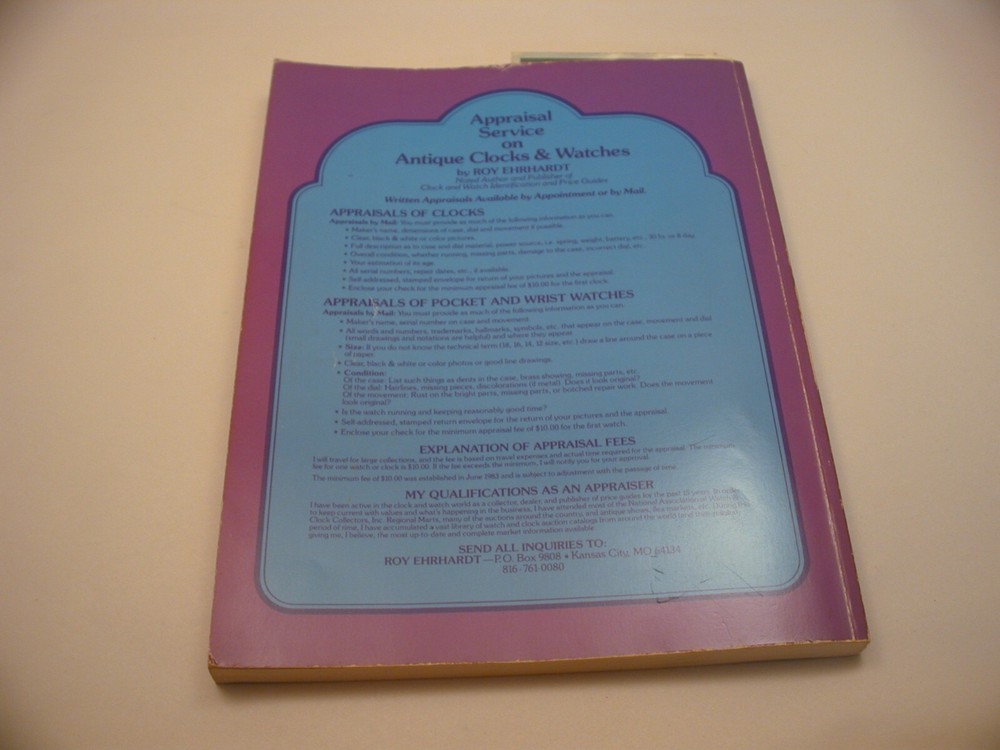 Book 2,221 – Clock Identification and Price Guide Book 3