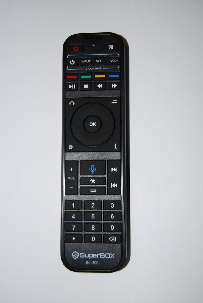 SuperBOX Remote Backlight,Bluetooth for S5 Max, S6 Max, S7 Max,Elite Ultra
