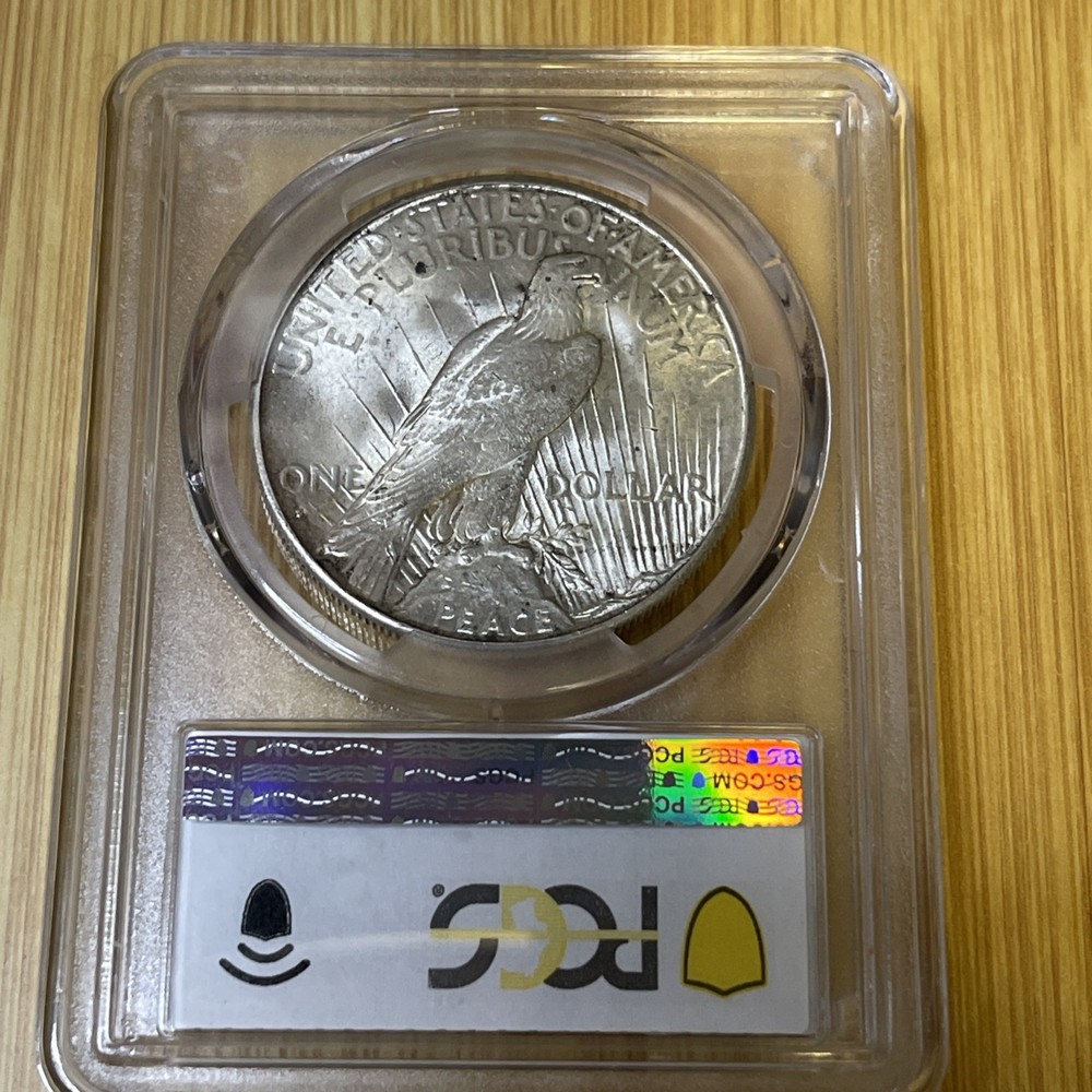 1928-S PEACE SILVER DOLLAR PCGS MS62