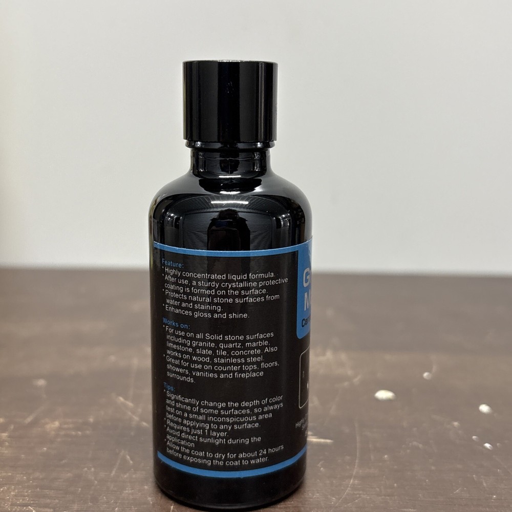 NADAMOO Granite & Marble Ceramic Coating 100ml, Highly Concentrated- Bottle Only