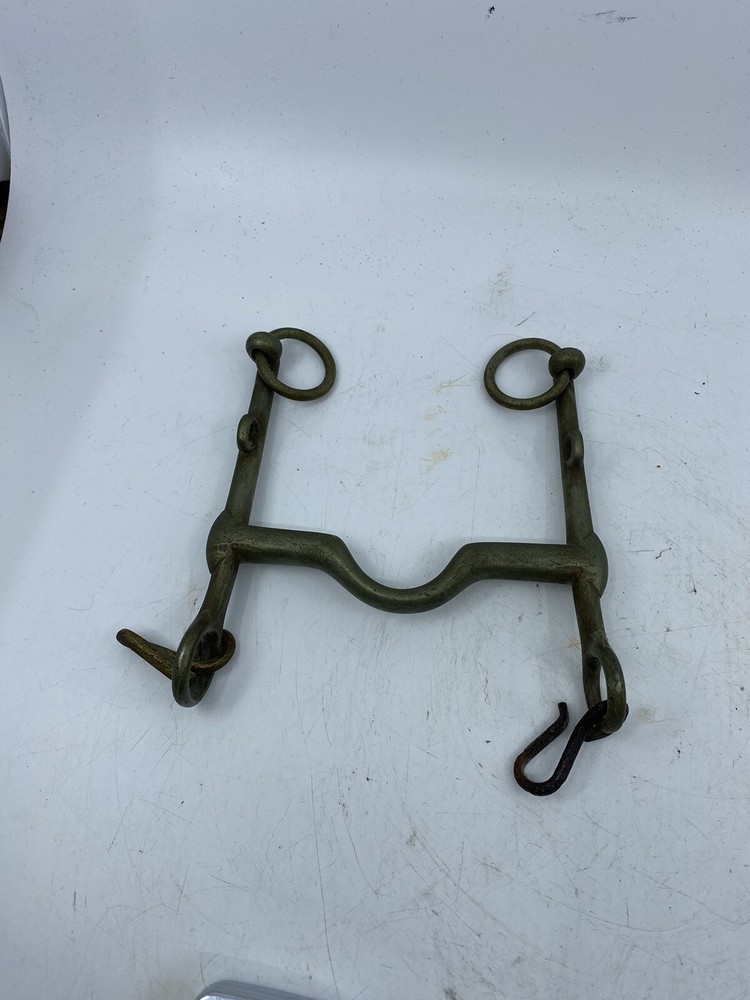 Antique J.D. & S Bridle Bit V.S. Nickel