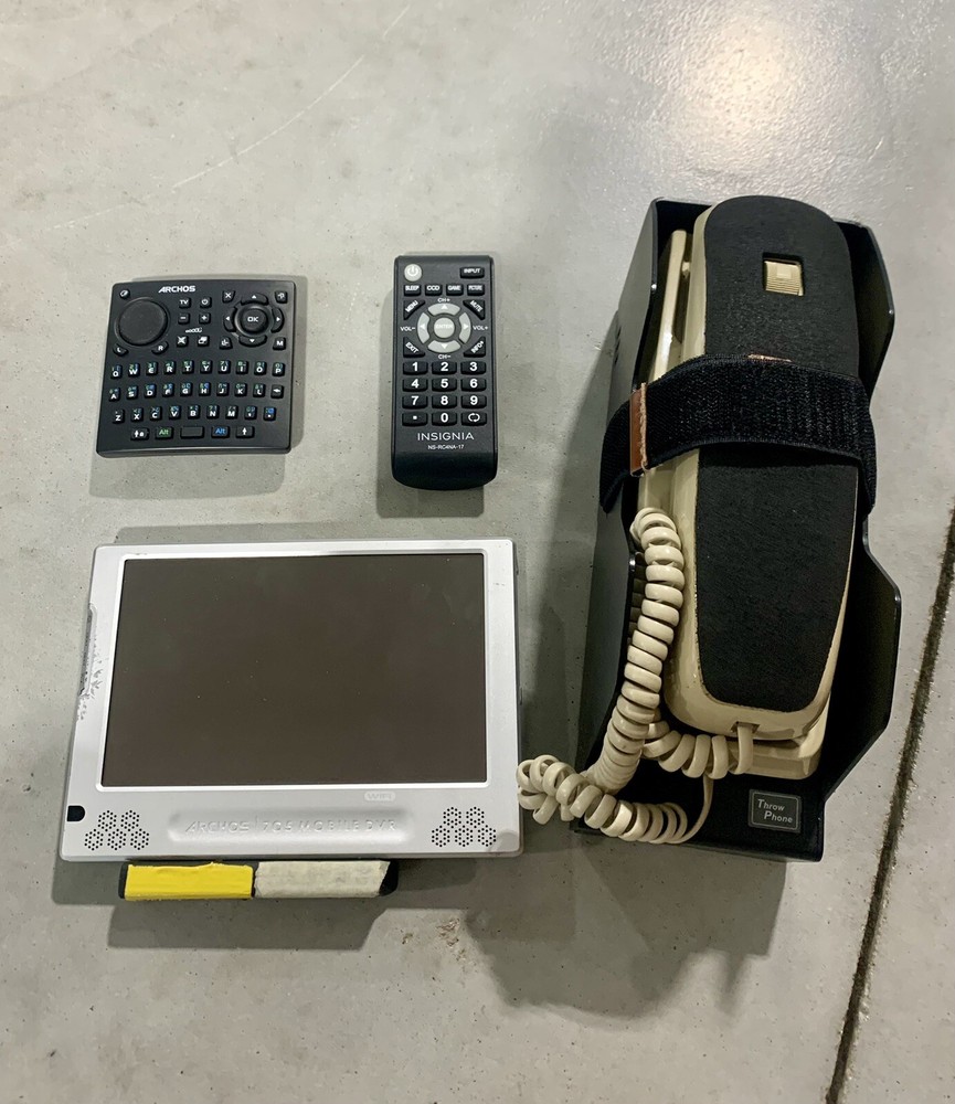 Rescue Phone CRV Video System Accessories (Control Module, Archos DVR, Phone)