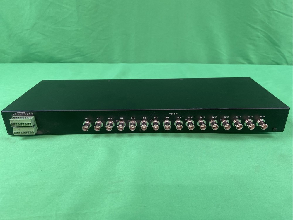 Verint S1816e-SR 16-channel CCTV Video Encoder 21-640-4522