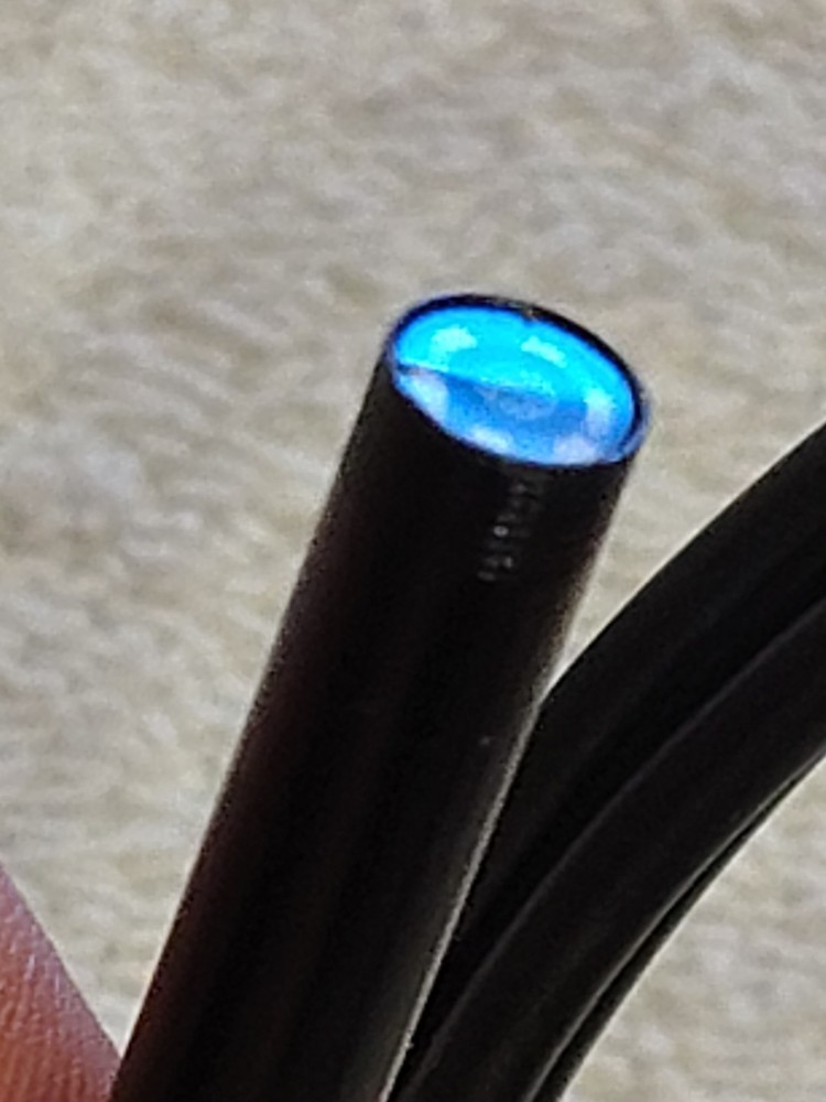 10' Video Camera Snake With Lights, See Around Corners,Under Doors, In Cracks.