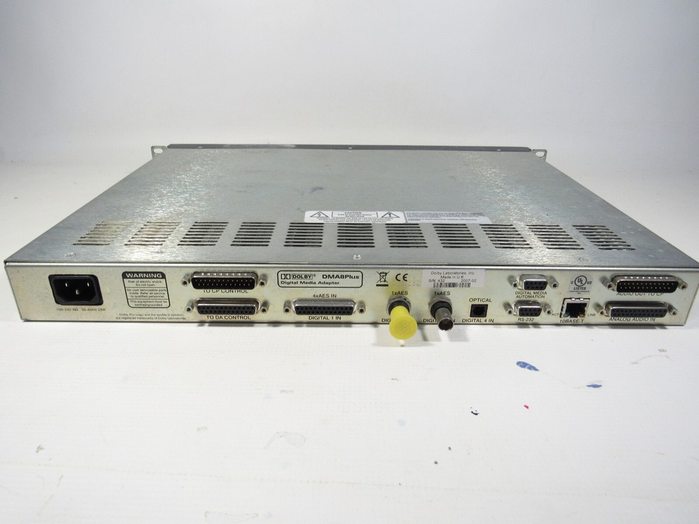 Dolby Laboratory DMA8PLUS DMA8 Plus Digital Audio Media Adapter Audio Processor