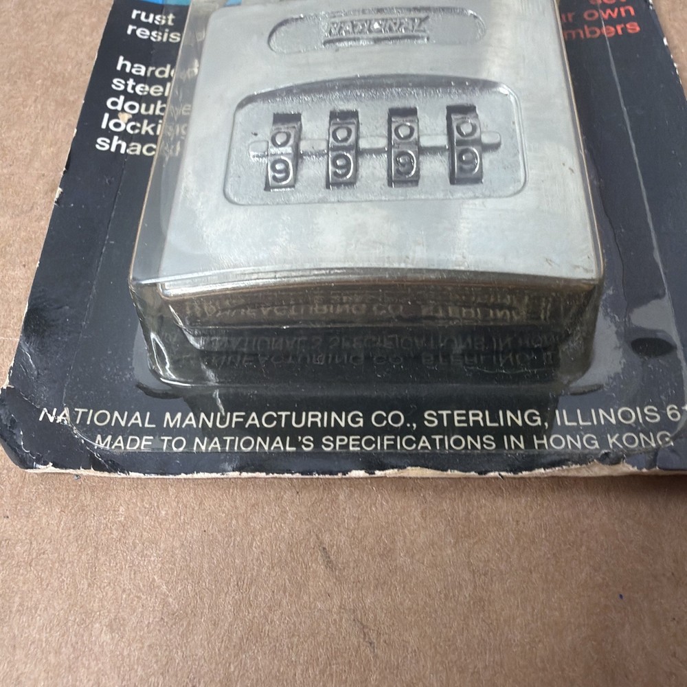 National Mr. Memory Combination Lock V656