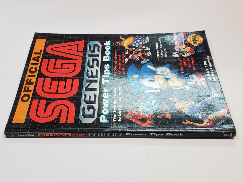 Sega Genesis Official Power Tips Book Guide Book ***