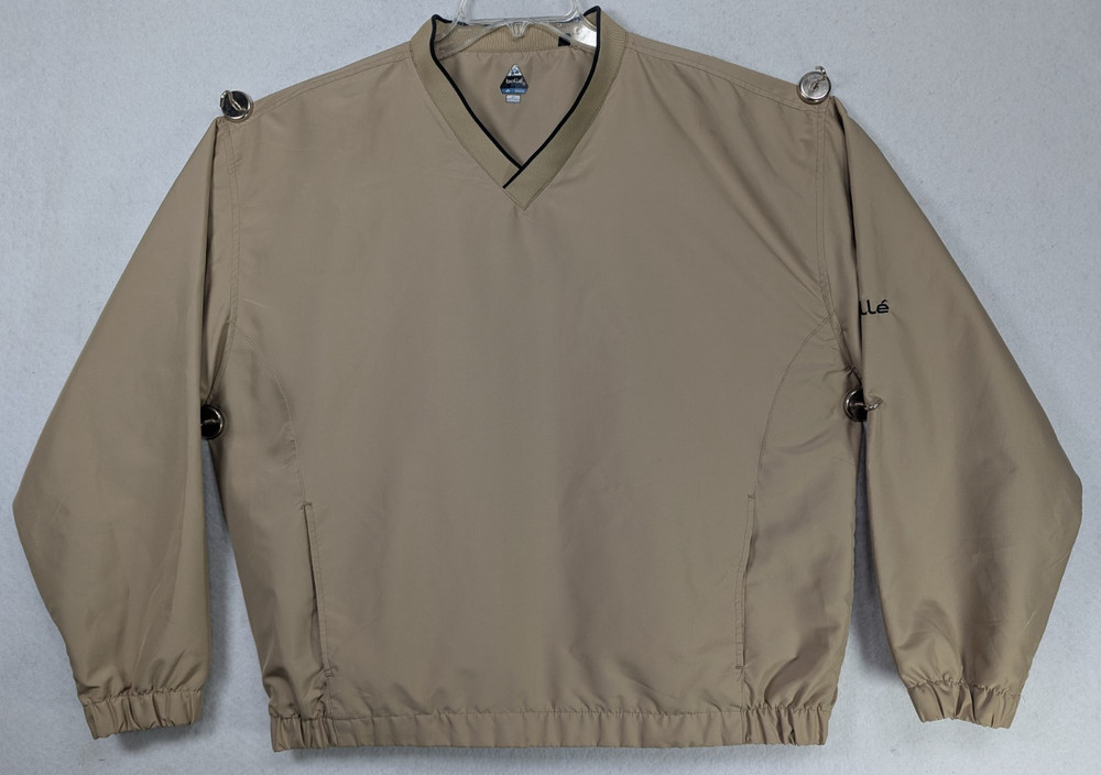 Bolle - Golf Jacket - Lined Windbreaker - V Neck Pullover - Size M