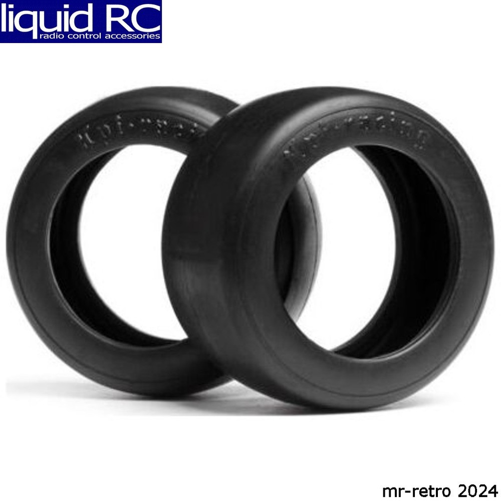 HPI 4792 Vintage Slick 31mm Tires (2)