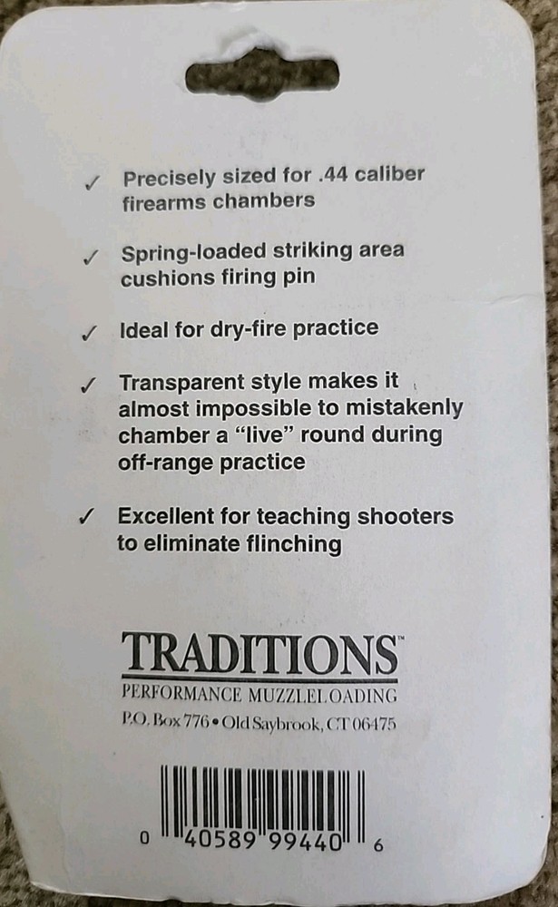 Traditions .44 Caliber Smap Caps