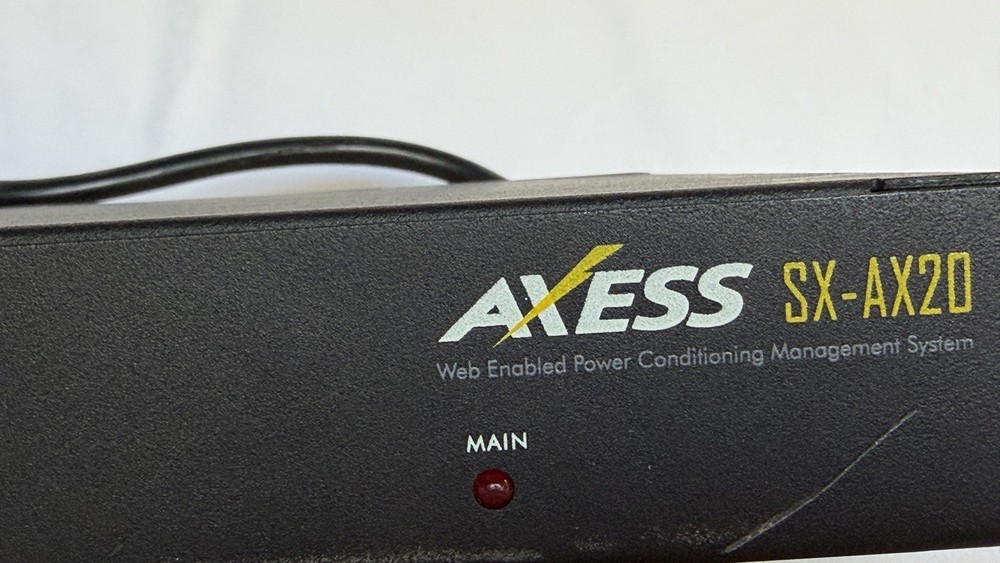 SURGEX AXESS Web Enabled Power Conditioning Management System SX-AX20