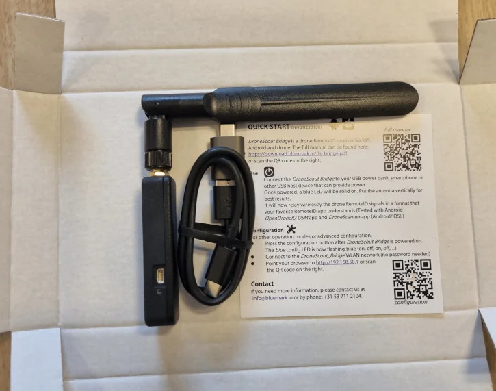 Drone and Pilot Detection Device –Handheld Remote ID Receiver for iOS & Android