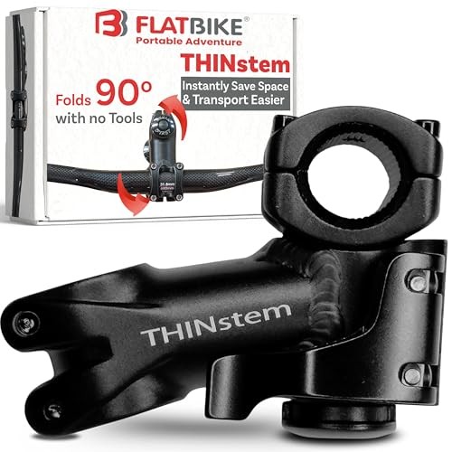 Bicycle Folding Stem - THINstem Folding Handlebar 1" & 1.25" Handlebar Diameter