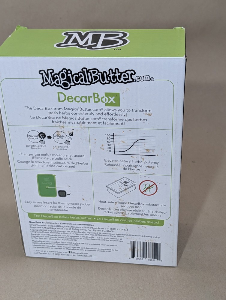 Magical Butter DecarBox Thermometer Combo Pack Green.