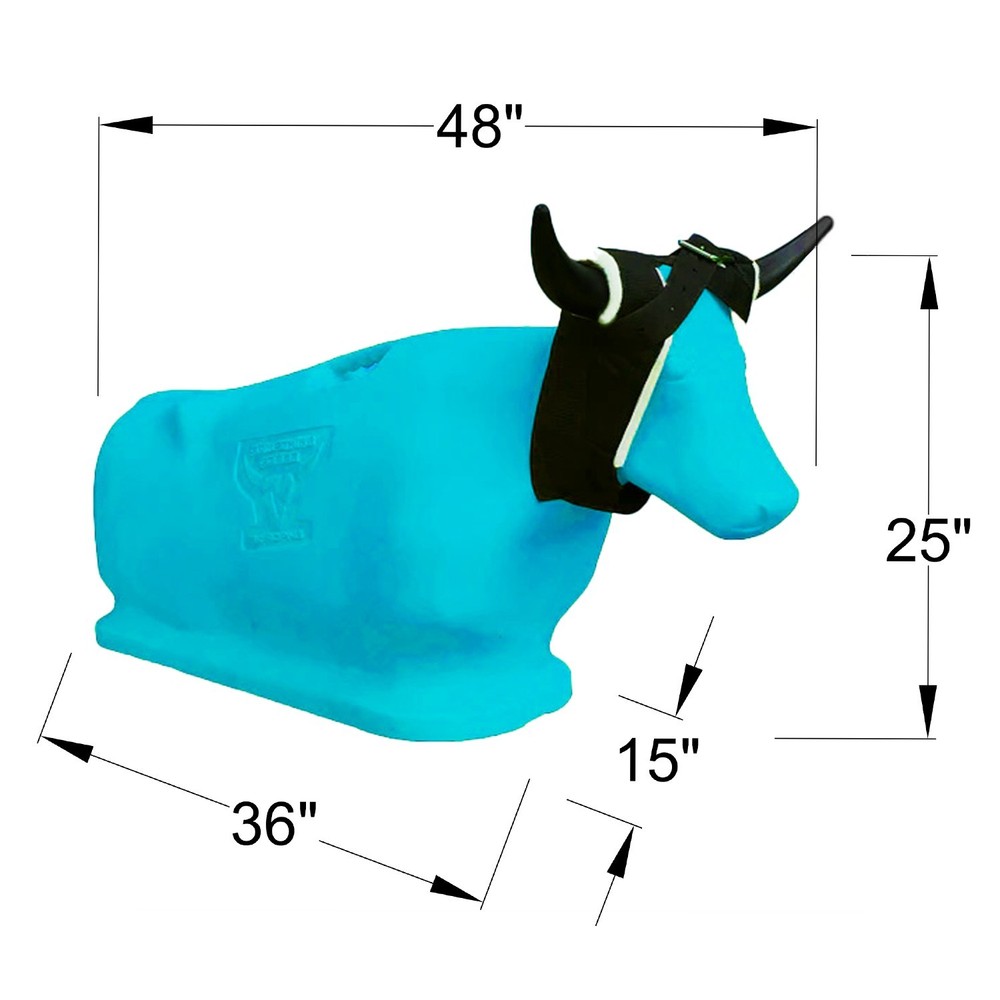 7K Rope Something Steer - Heading Dummy (Turquoise)