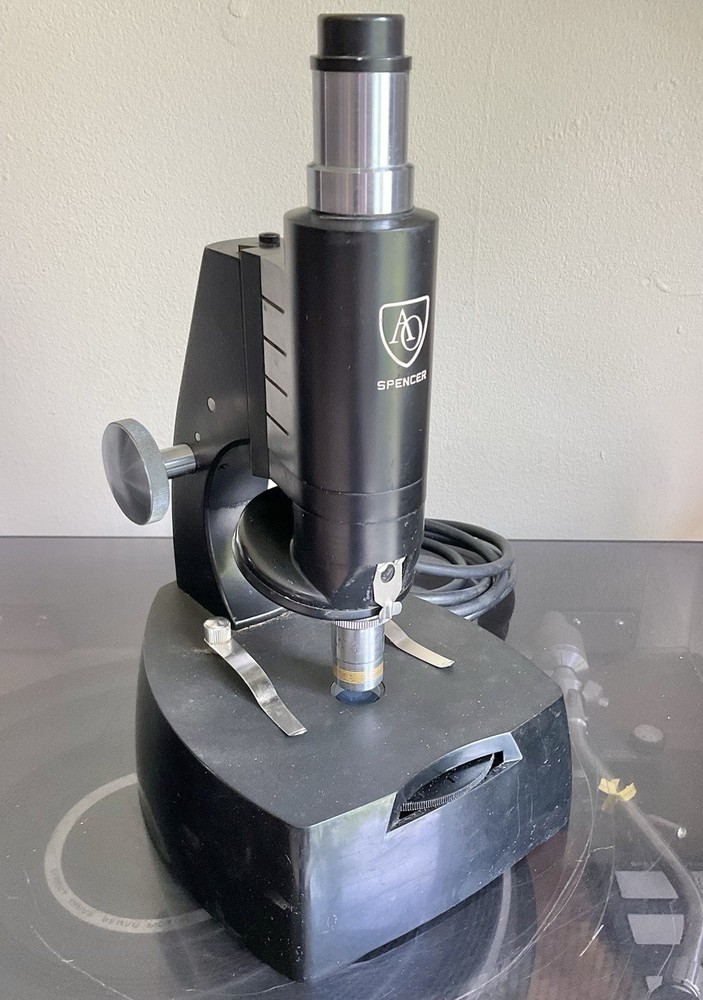 1950 AO Spencer Scholar Microscope American Optical Co