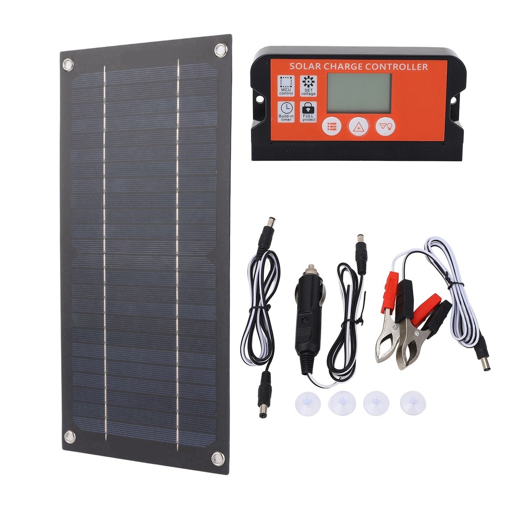 Solar Panel Kit 10W Solar Panel Charger Monocrystalline Silicon 18V