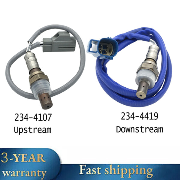 2Pcs Upstream&Downstream Oxygen Sensor For 2010-2013 Ford Transit Connect 2.0L