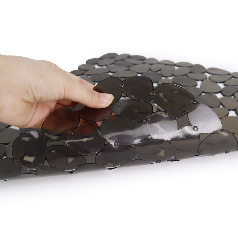 Yiter Sink Mat, 2Pcs Adjustable PVC Pebble Sink Protector for Stainless Steel...