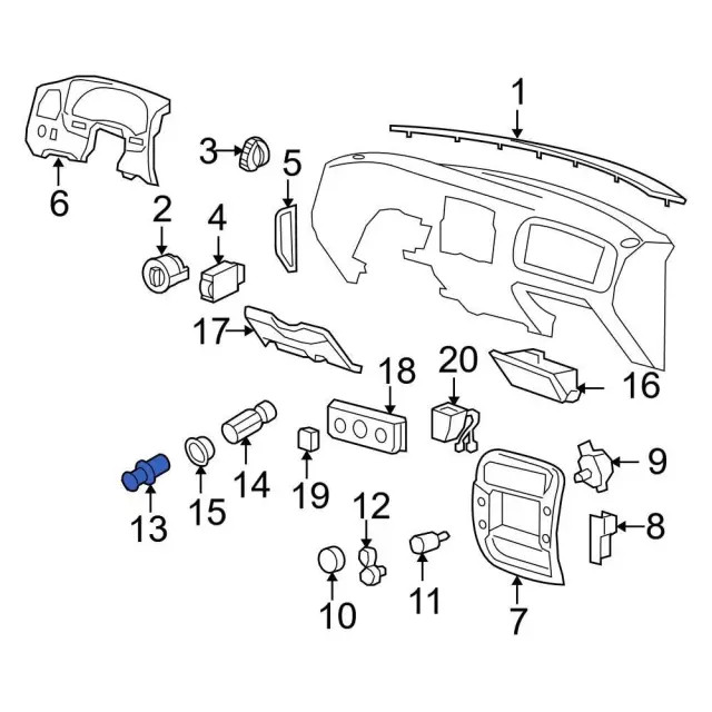 Genuine Ford Cigarette Lighter Element F7SZ-15052-AA