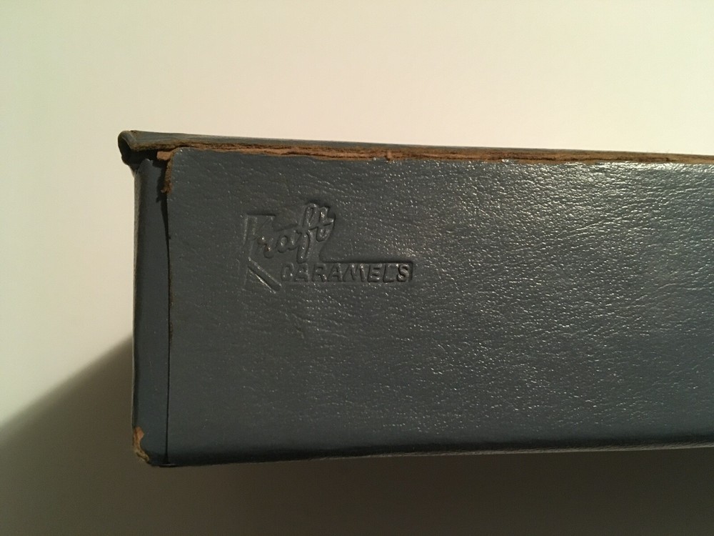 Vintage Kraft Caramels Box