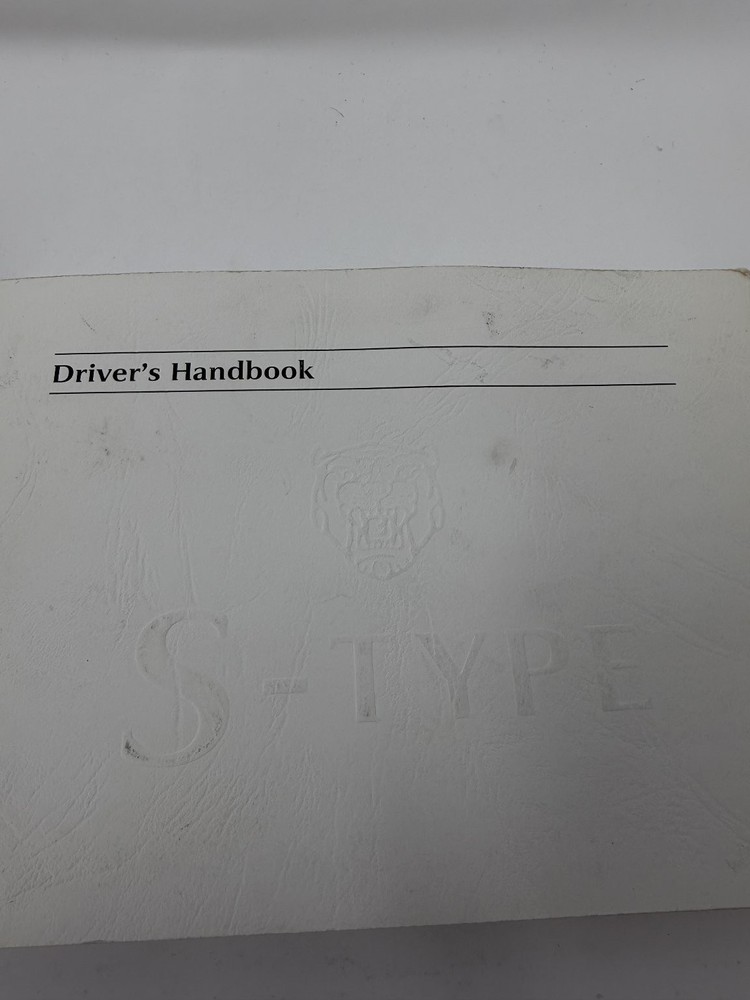 2002 Jaguar S-Type Owners Manual OEM Set
