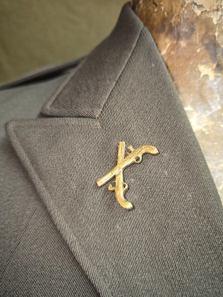WWII US Army Jacket with Devices SEE DESC