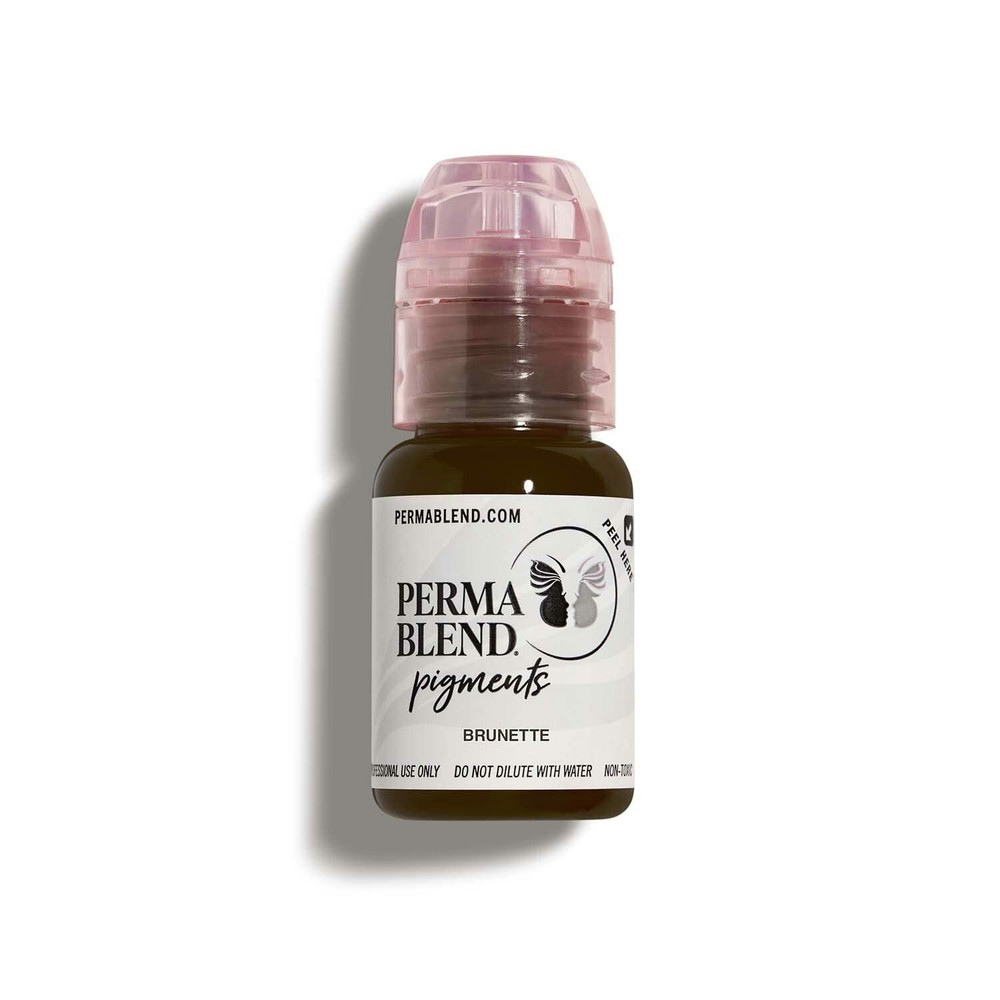 Perma Blend Permanent Makeup for Eyebrows- Brunette, 0.5 oz