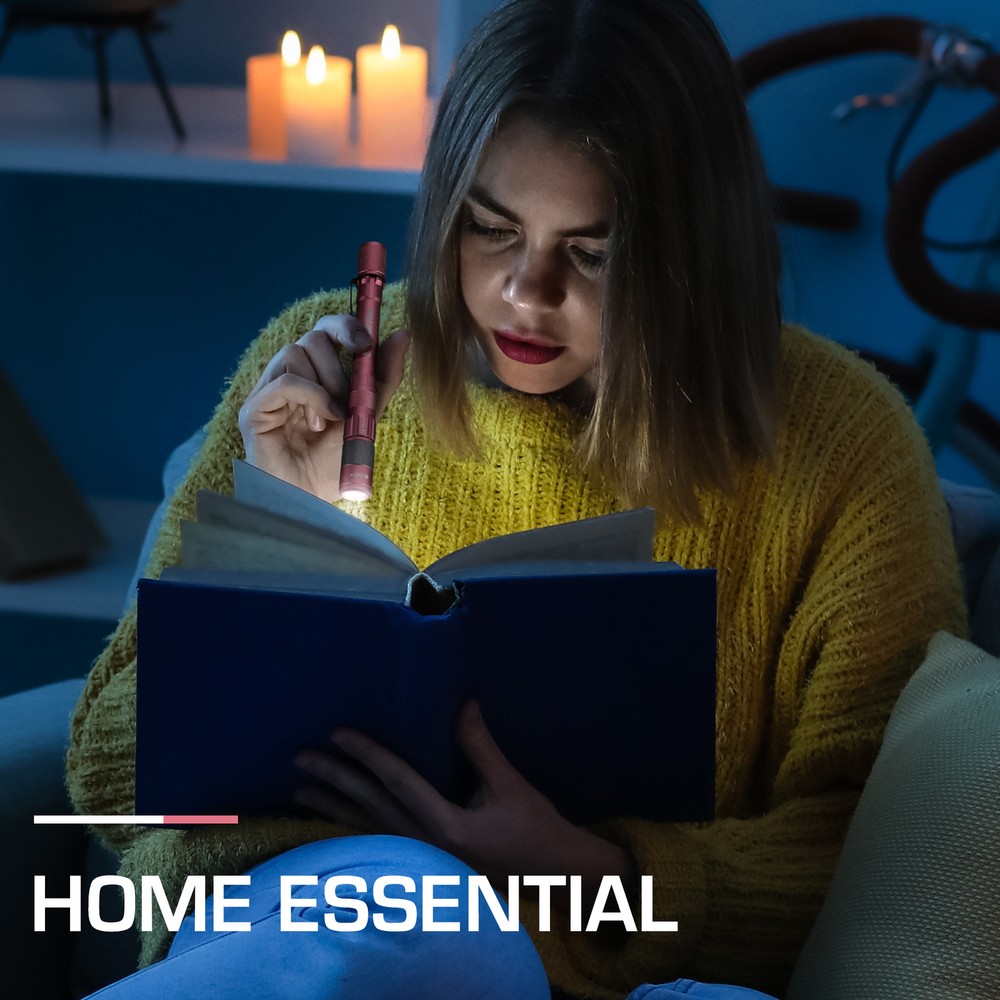 EverBrite Pen Light Rechargeable 300 Lumens Zoomable LED Memory Function