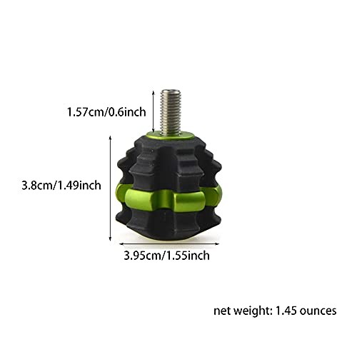 Archery Stackable Bow Stabilizer Ball Reduce Shock Absorber Balance Bar Purple