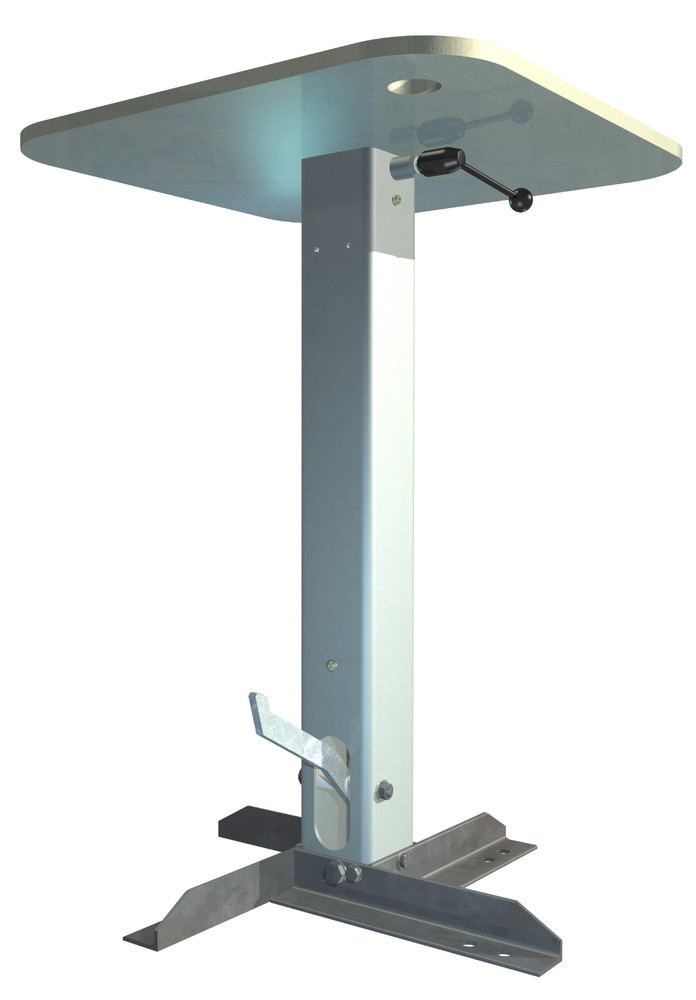 Lazy Susan Industrial Workbench - rotating, multi-station space saving