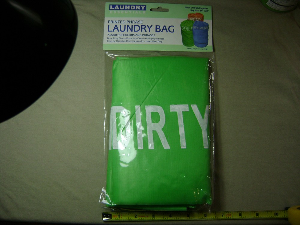 Laundry Bag with Draw String Closure and Toggle you pick type (NEW)