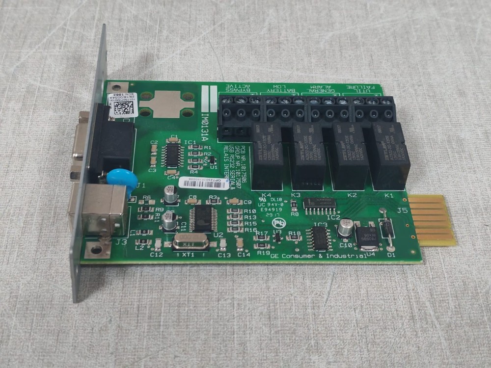 GE 1017506 PRINTED CIRCUIT BOARD