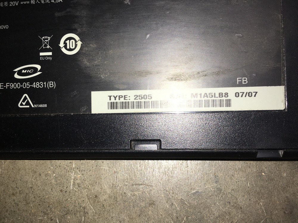 Lenovo ThinkPad Docking Station TYPE 2505