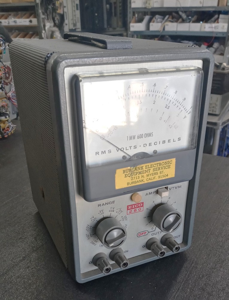 EICO model 250 Voltmeter - Clean